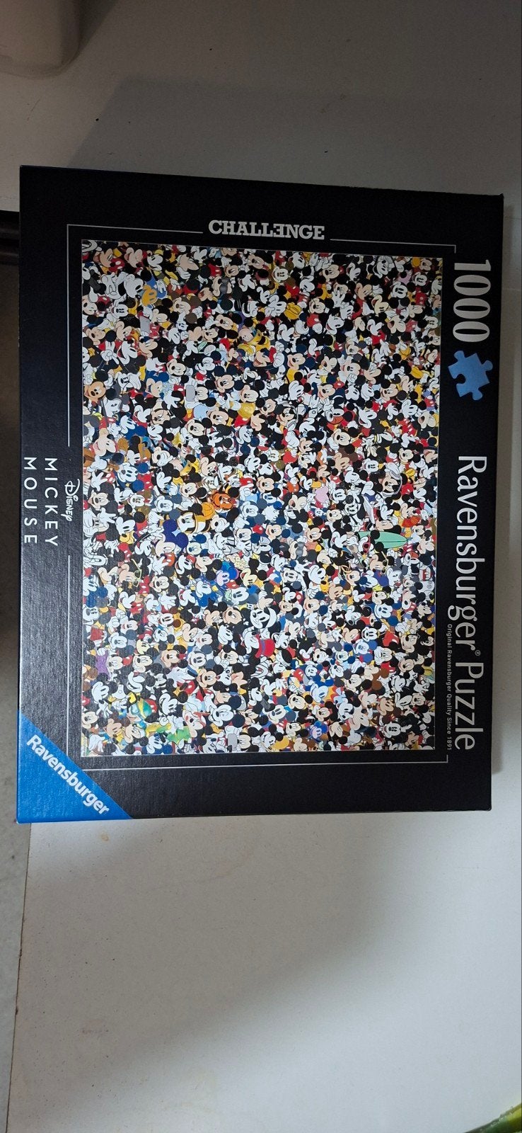 ravensburger mickey mouse challenge puzzel, Ophalen of Verzenden, 500 t/m 1500 stukjes, Nieuw, Legpuzzel