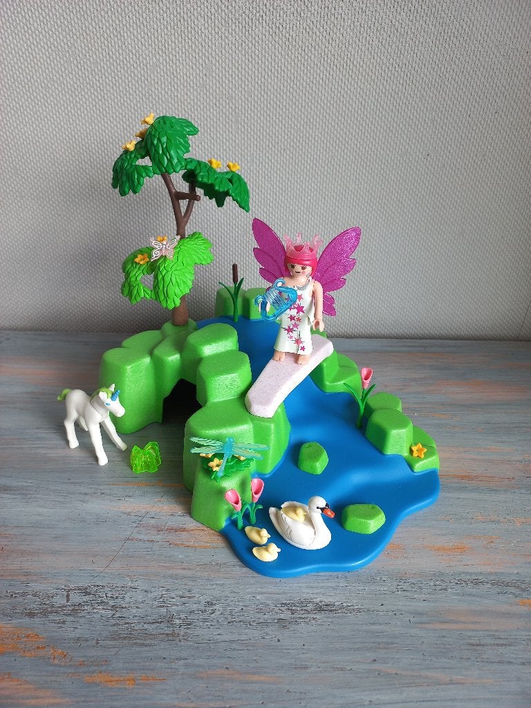 Playmobil (4148) - Feeëntuin met Fee en Baby Eenhoorn, Complete set, Fantasy, Overige typen, Ophalen of Verzenden