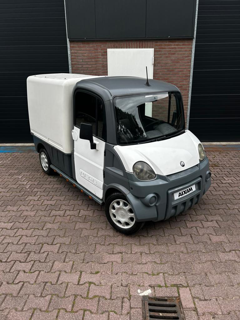 Aixam Mega 2 | D-Truck | Sidebars | Grote laadruimte | 45KM, Diversen, Vds, Gebruikt, VDS-Minicars, 16 km/u of meer