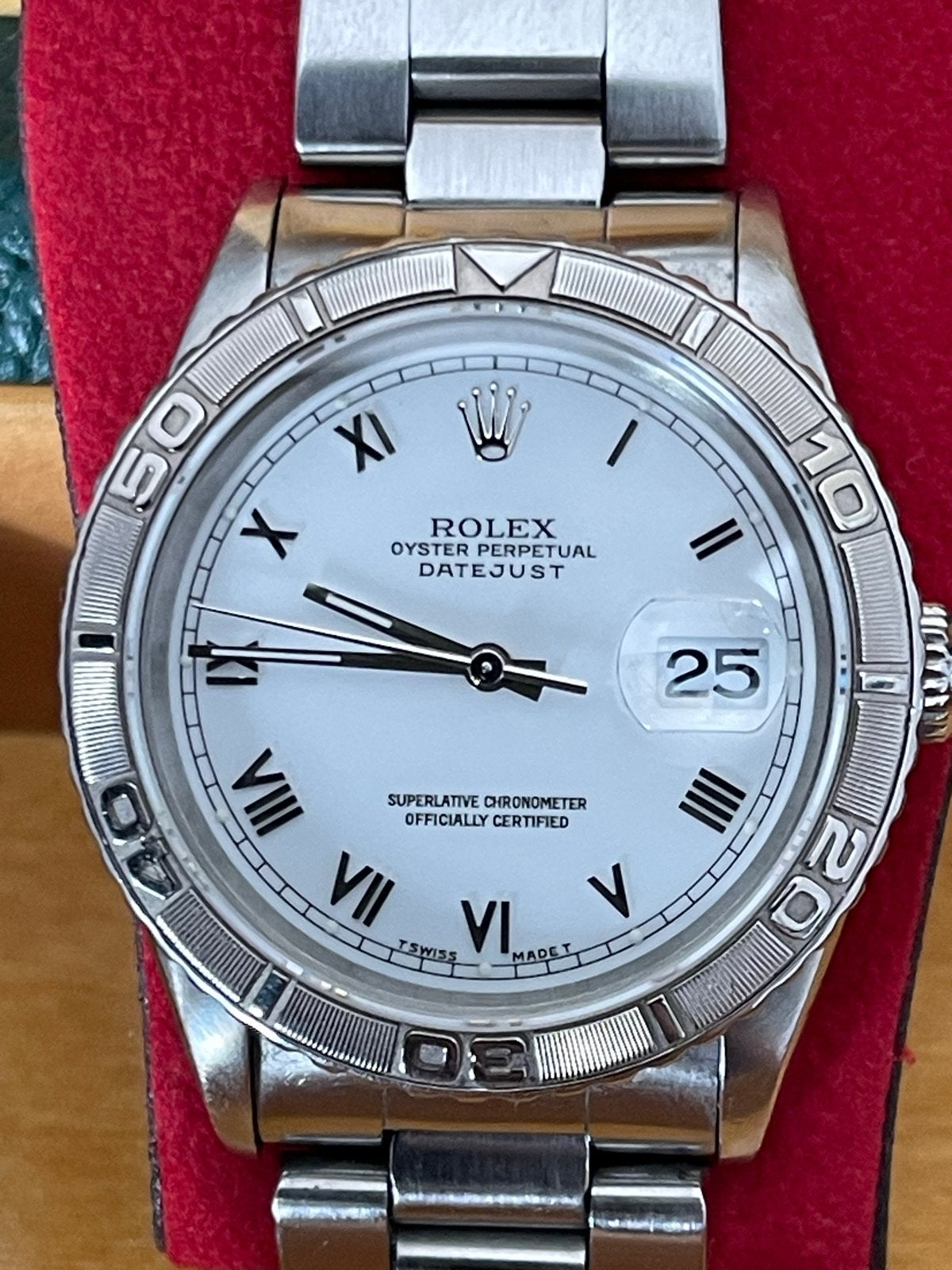 Rolex Oyster Perpetual Datejust Turn-O-Graph, Ophalen, Gebruikt, Polshorloge, Rolex