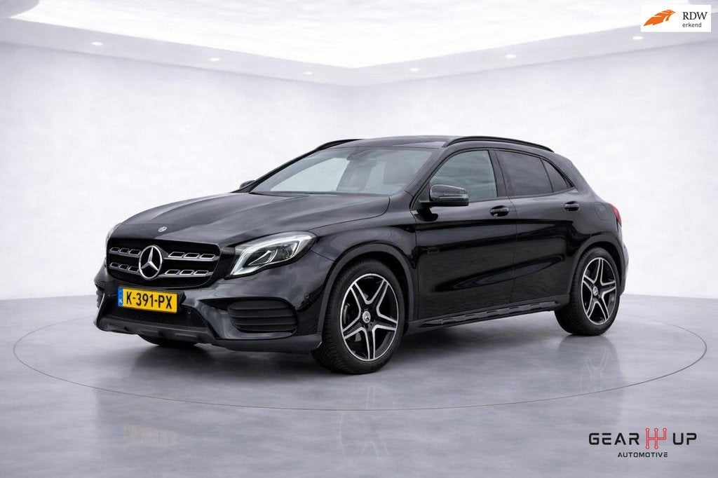 Mercedes-Benz GLA-klasse 200 AUTOM AMG PANO|CRUISE|NAVI|, Euro 6, 715 kg, Zwart, 1595 cc