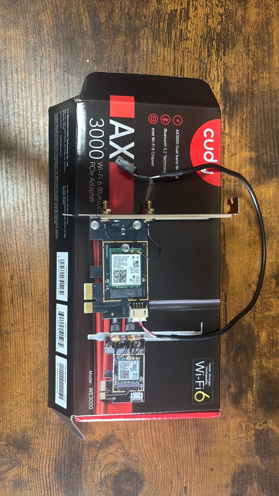 Cudy WE3000 WIFI 6E, Computers en Software, Netwerkkaarten, Ophalen of Verzenden, Cudy
