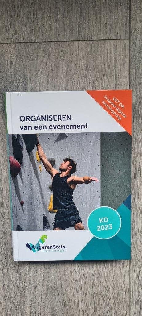 Organiseren van een evenement, Overige vakken, Boom, Ophalen of Verzenden, Zo goed als nieuw