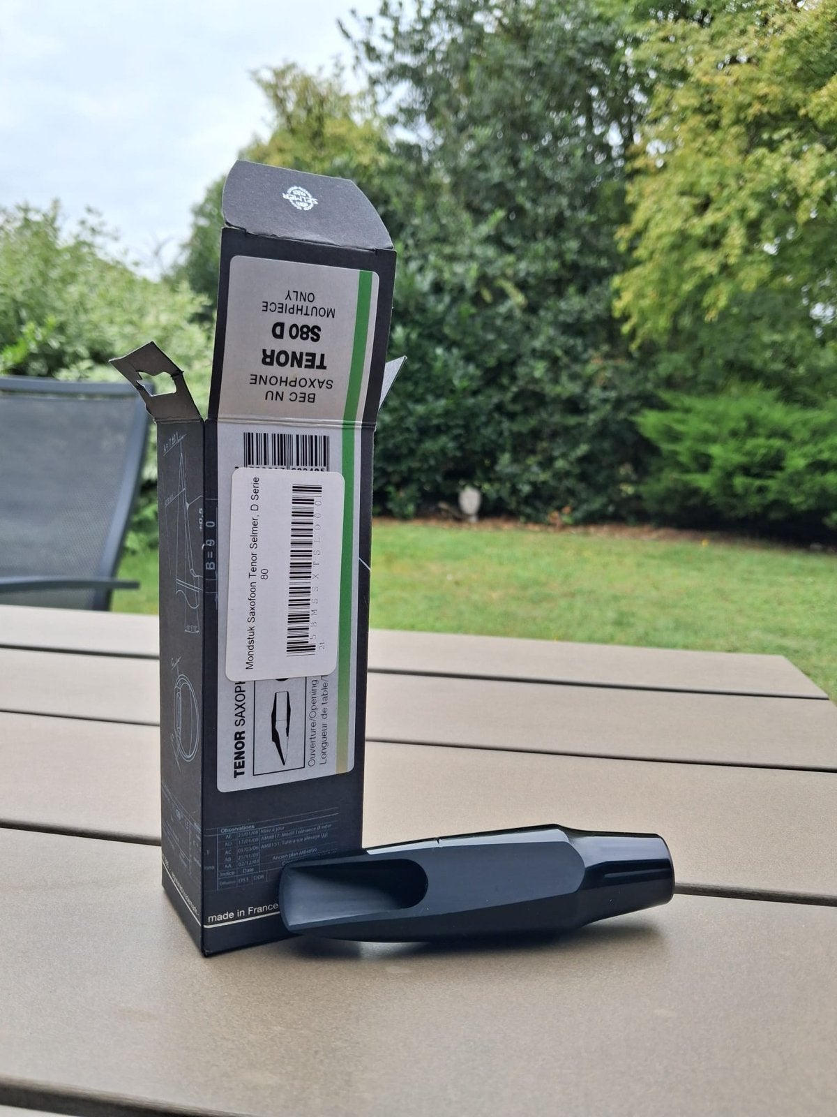 Selmer S80 D Tenor Saxofoon Mondstuk, Ophalen, Zo goed als nieuw, Tenor