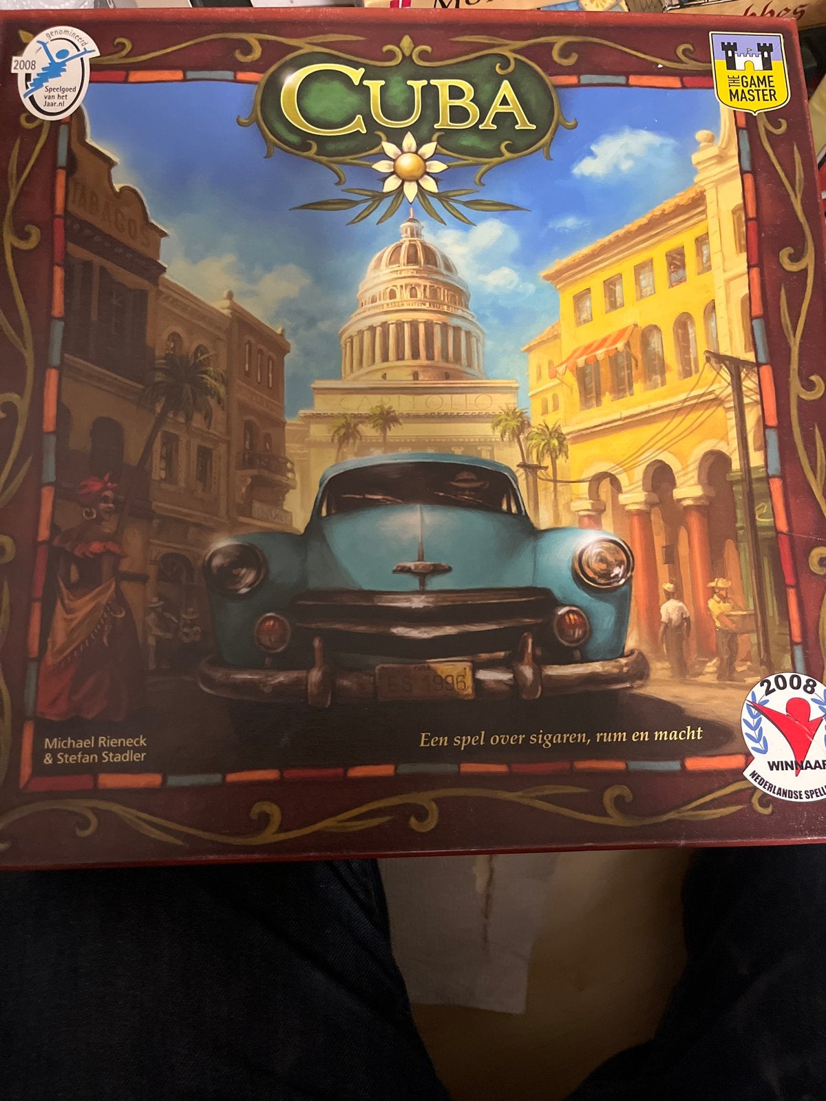 Cuba bordspel - Strategisch spel over sigaren en rum, Drie of vier spelers, Ophalen of Verzenden, Gebruikt
