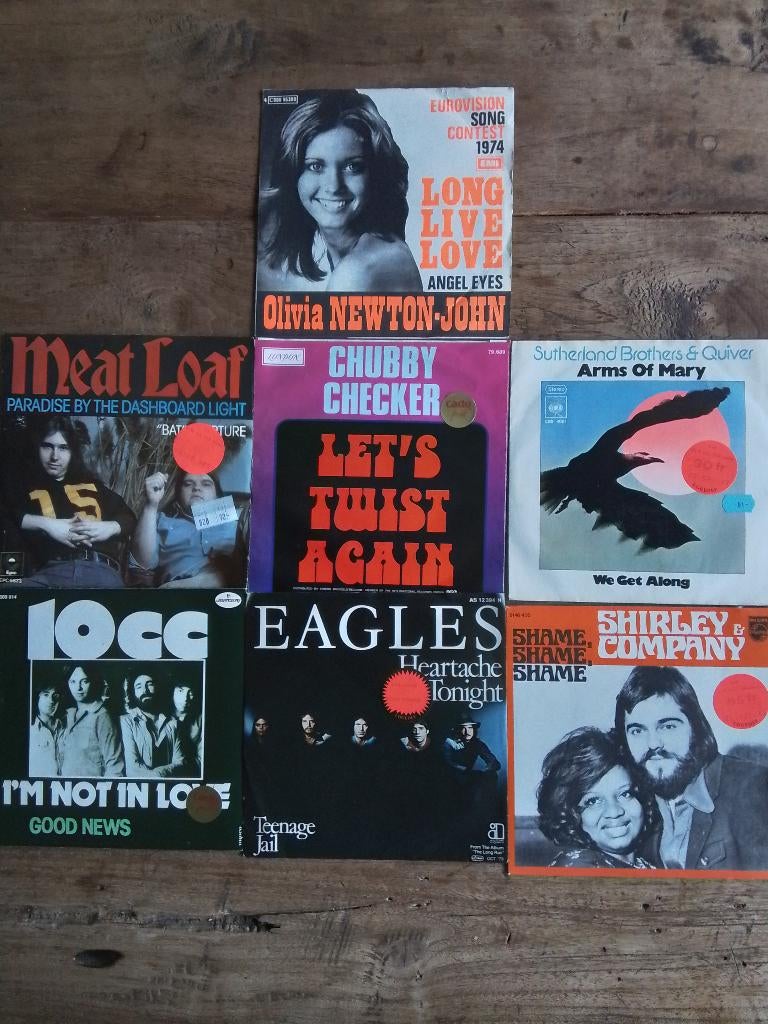 vinyl singles, Cd's en Dvd's, Vinyl Singles, Ophalen, Gebruikt, Pop
