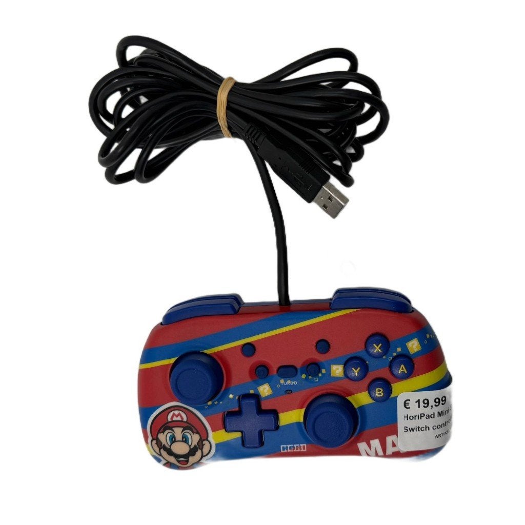 HoriPad Mini Super Mario | Switch controller | Bedraad, Overige controllers, Dordrecht@usedproducts.nl, Toulonselaan 72, Ophalen of Verzenden