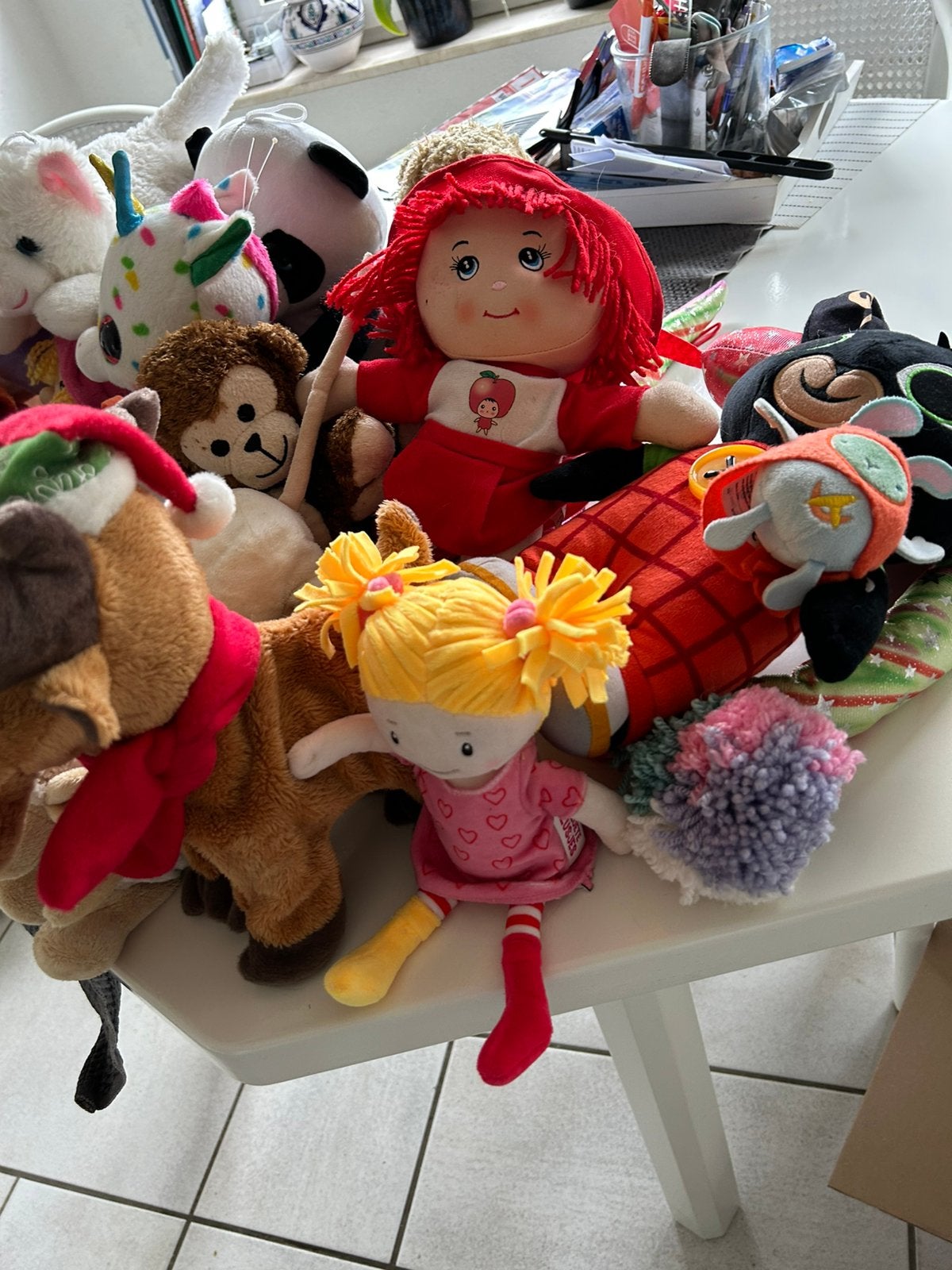 Volle tas met knuffels prijs 10 euro, Ophalen of Verzenden, Zo goed als nieuw, Overige typen