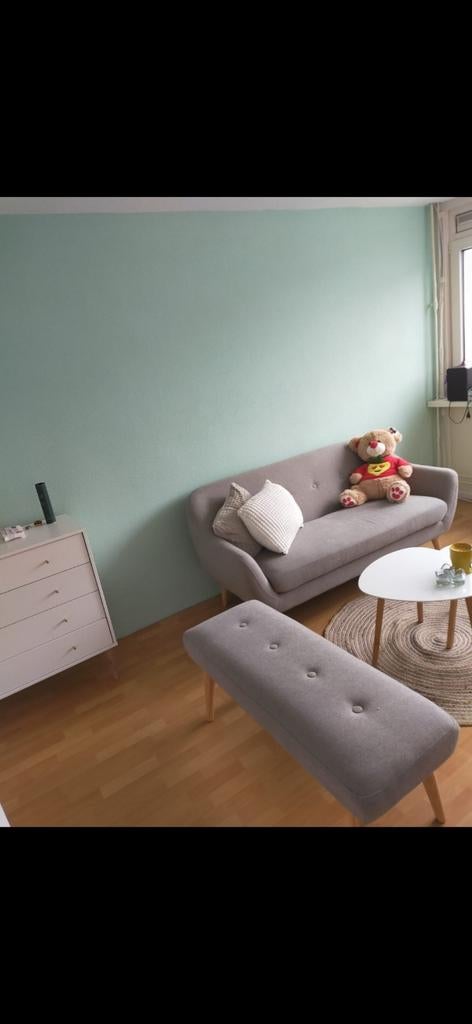 Jysk EGEDAL 2,5zits bank+fauteuil+bankje, Ophalen, Zo goed als nieuw, Stof, Scandinavisch