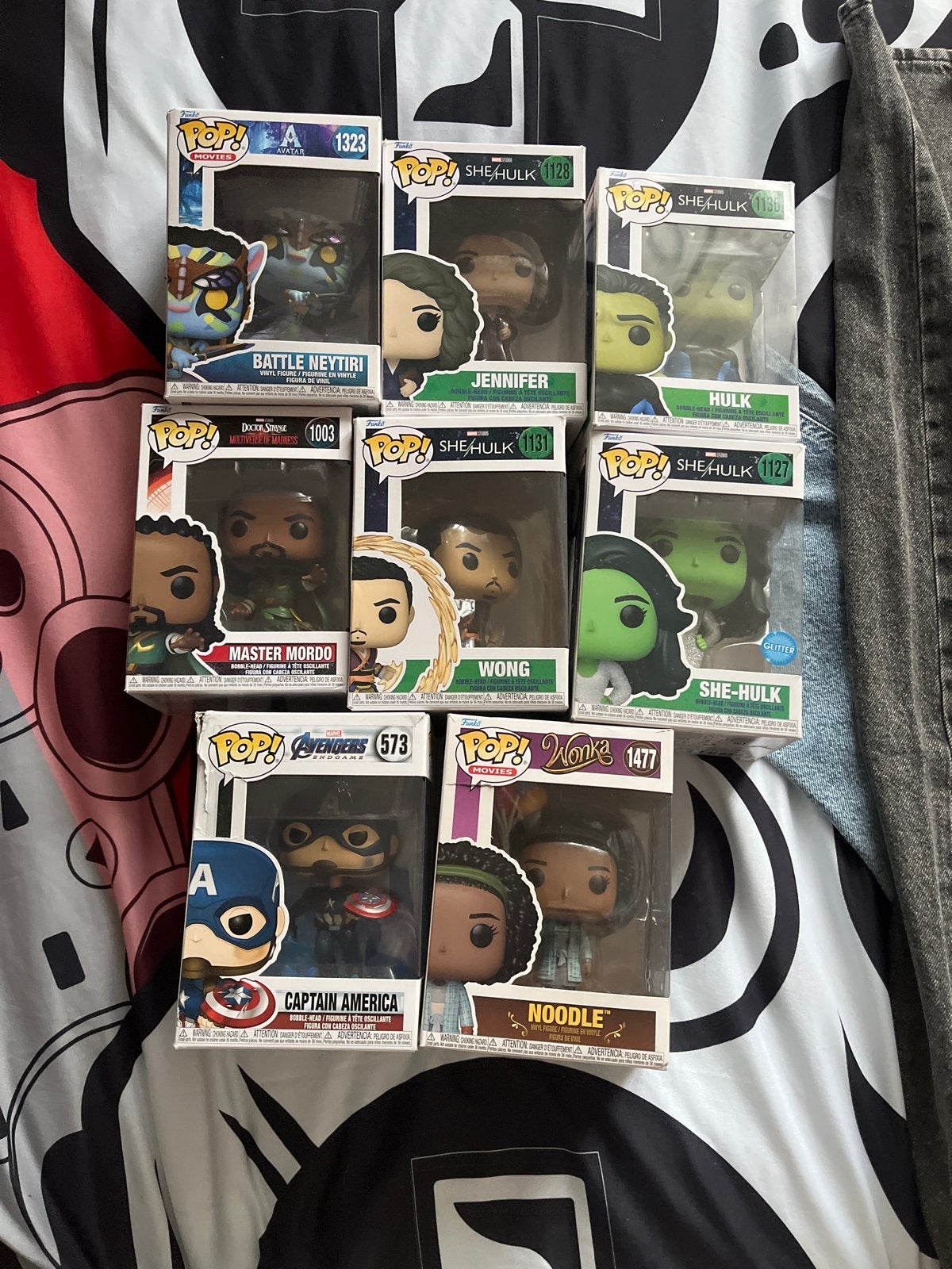 Nieuwe Funko Pops: Avatar, She-Hulk, Captain America, Wonka, Ophalen of Verzenden, Nieuw