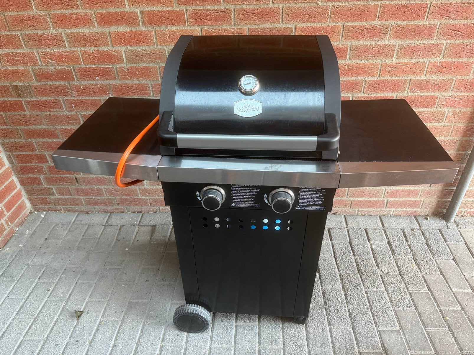 Bonfire barbecue, Ophalen, Zo goed als nieuw