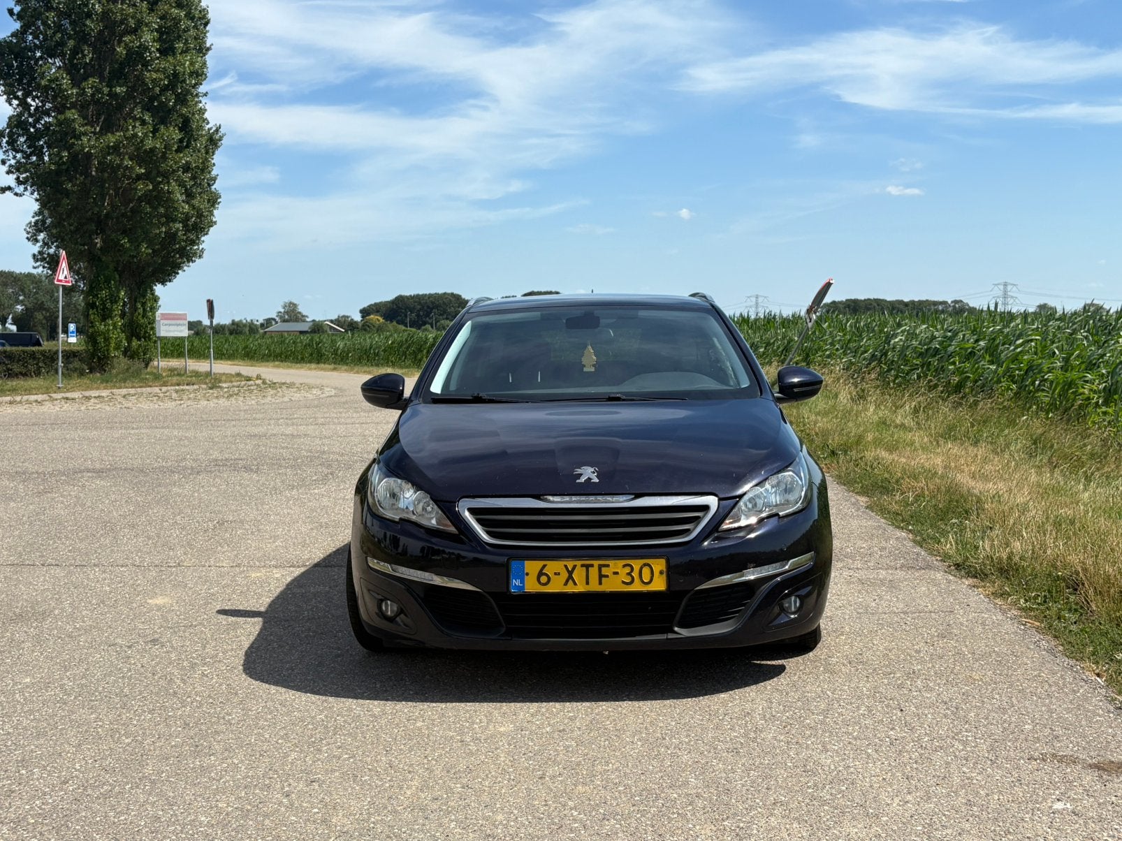 Peugeot 308 1.6 E-hdi 88 KW SW 2014 Blauw, Auto's, Voorwielaandrijving, 680 kg, 4 cilinders, Blauw