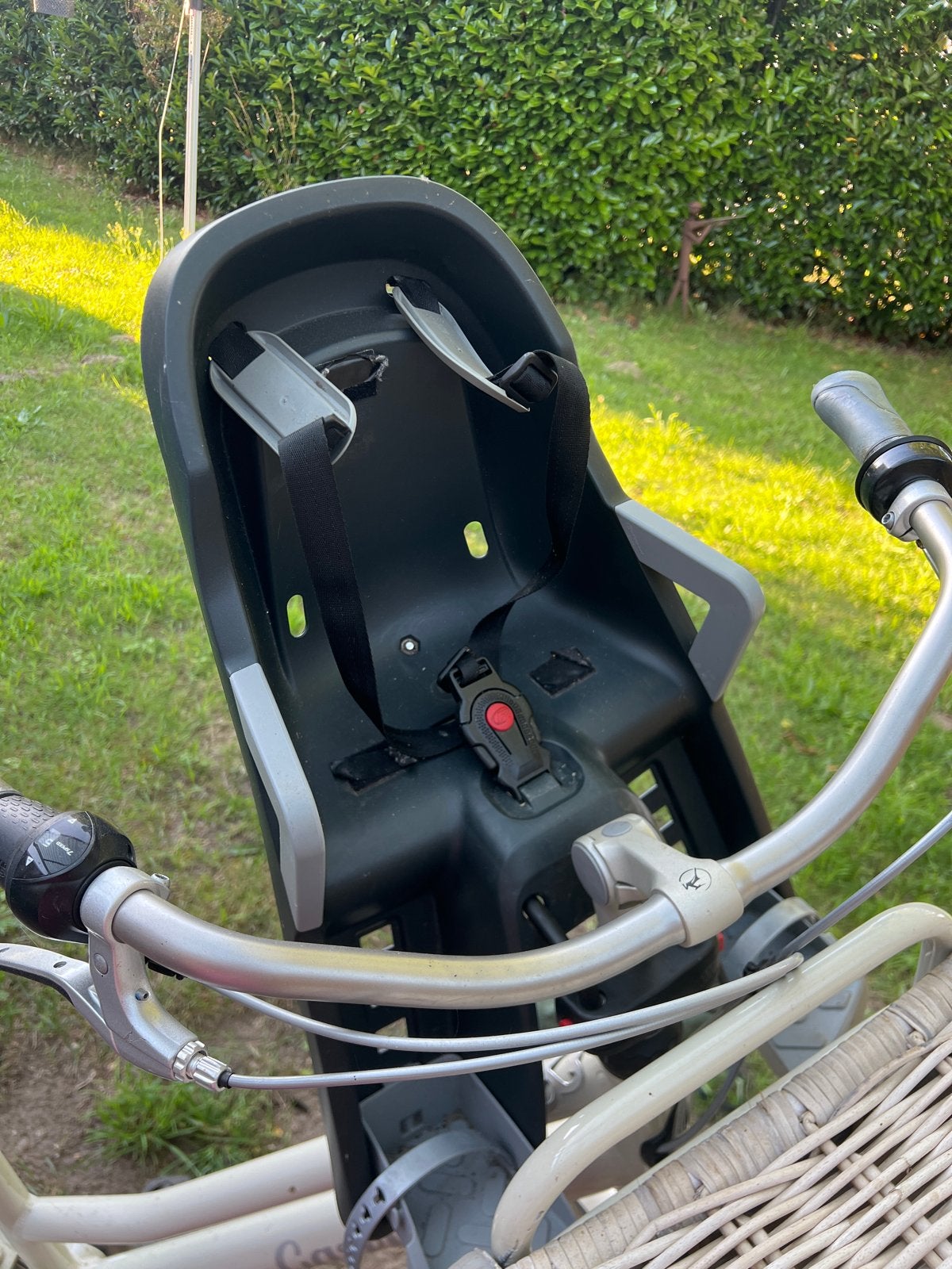 Kinderfietsstoeltje voor voorop - Intersport, Ophalen, Gebruikt, Voorzitje