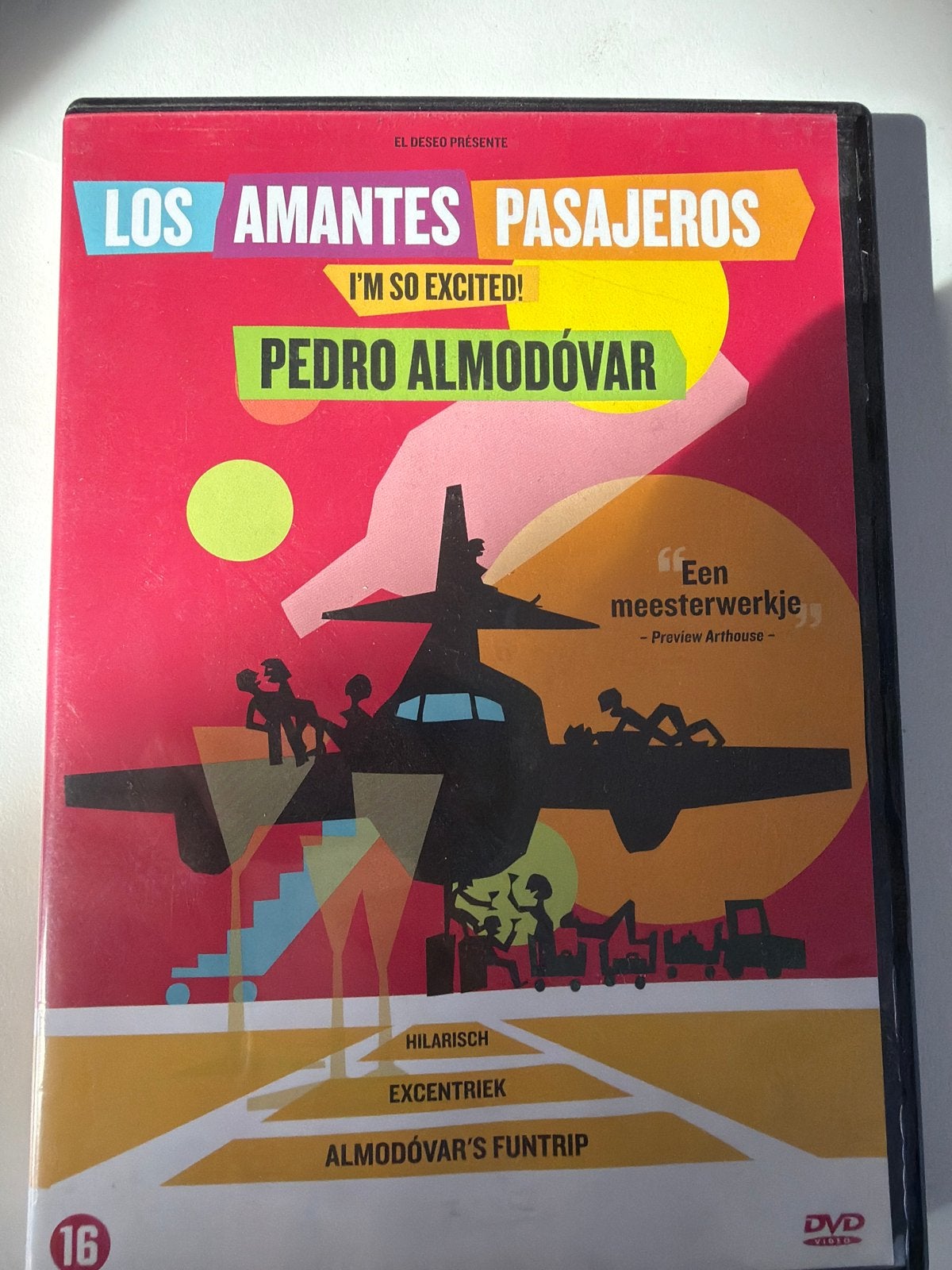 Los Amantes Pasajeros (I'm So Excited!) - Pedro Almodóvar DV, Gebruikt, Vanaf 16 jaar, Nederlands, Overige genres