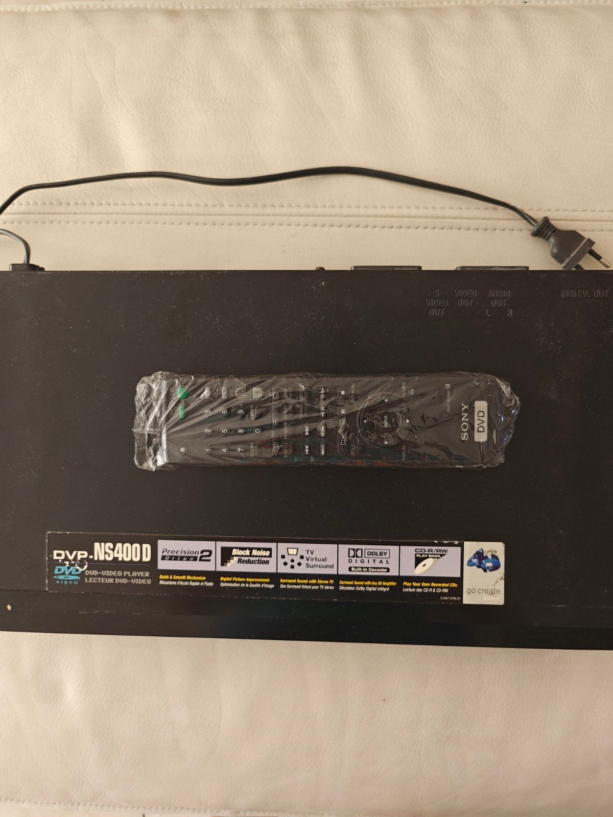 Sony DVP-NS400D DVD-speler met afstandsbediening, Audio, Tv en Foto, Ophalen of Verzenden, Gebruikt, Dvd-speler, Sony