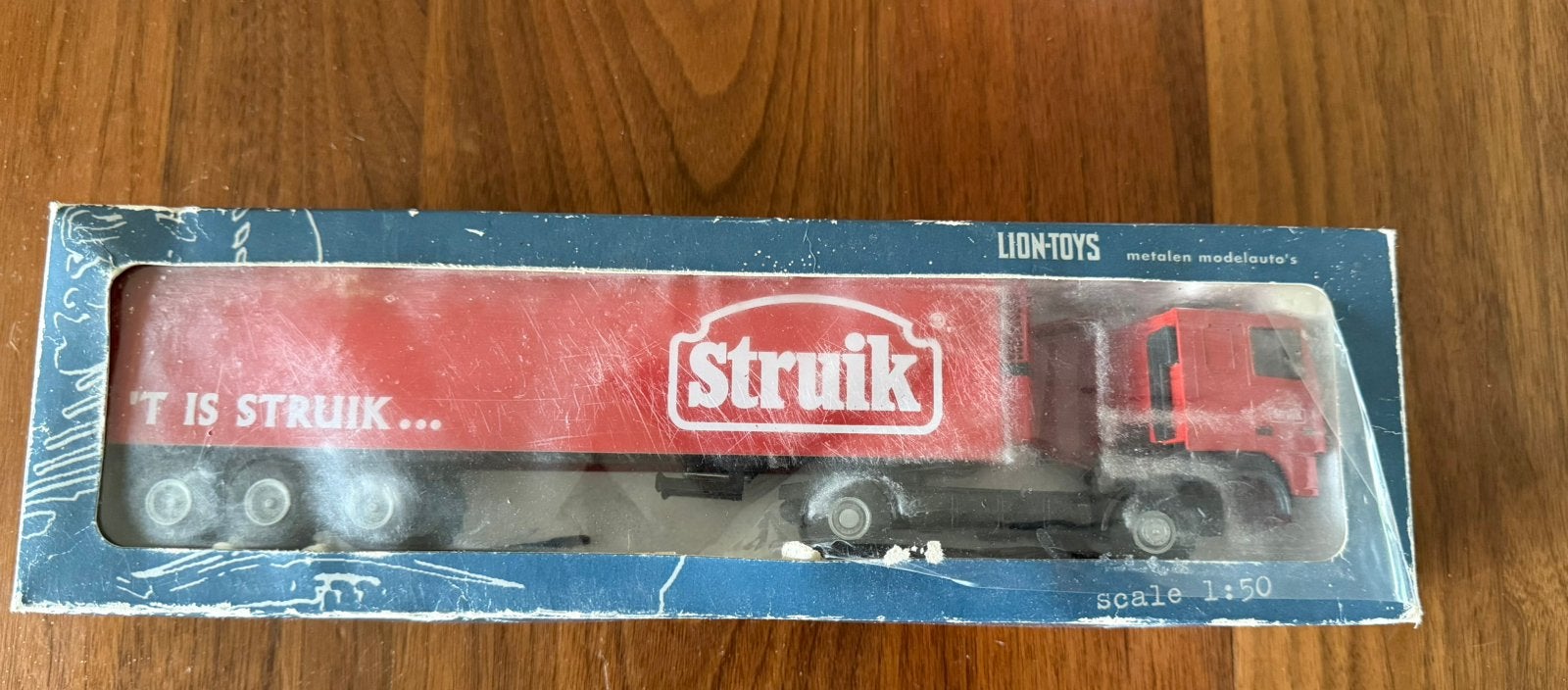 Lion toys vrachtauto, Ophalen of Verzenden, Zo goed als nieuw, Bus of Vrachtwagen, Lion Toys