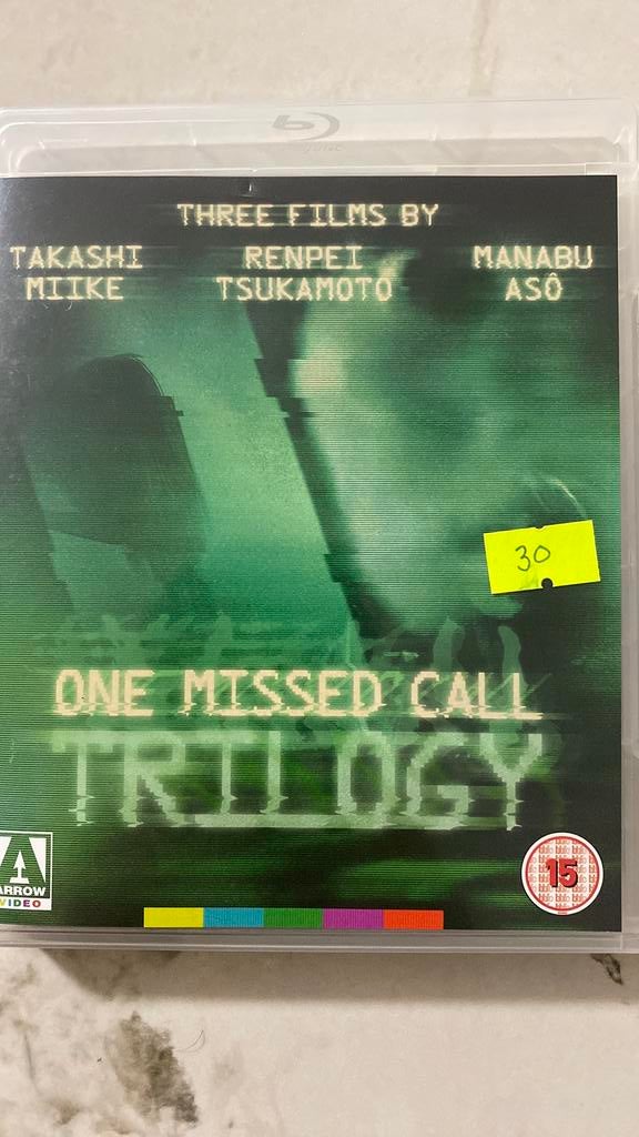 One missed call blu ray trilogy, Ophalen of Verzenden, Zo goed als nieuw, Horror