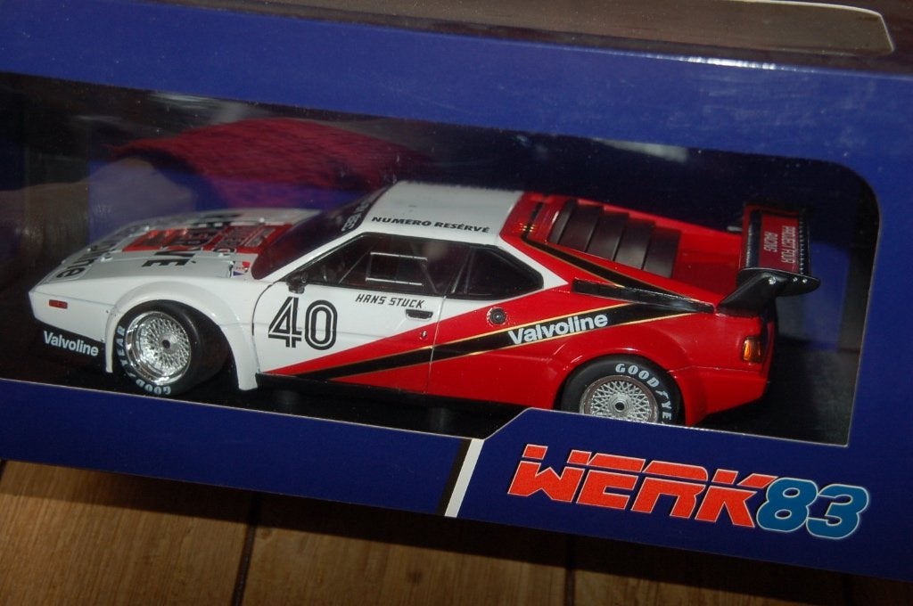 1:18 BMW M1 PROCAR STUCK #40 WERK83 WRH, Verzenden, Zo goed als nieuw, Auto, Overige merken