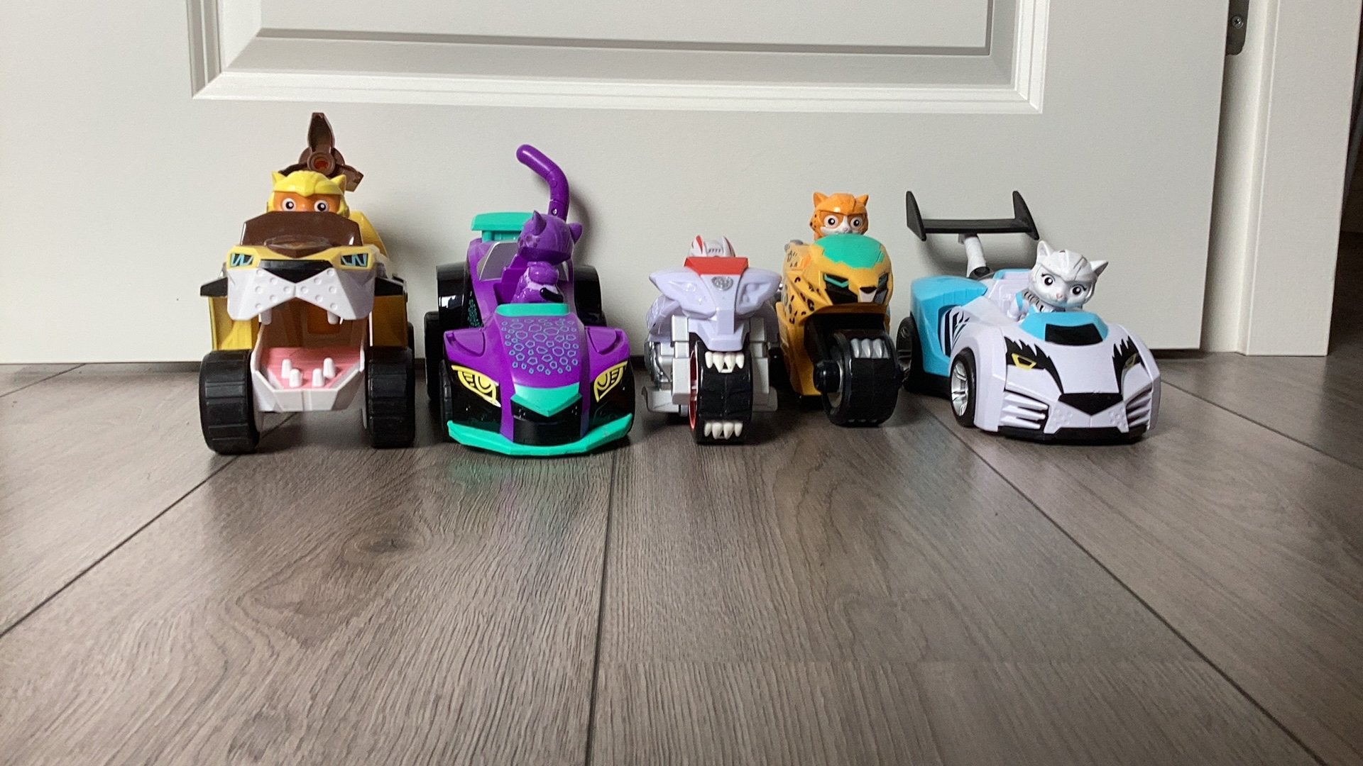 Paw patrol Cat Pack- 5 stuks, Kinderen en Baby's, Speelgoed | Speelgoedvoertuigen, Ophalen of Verzenden, Zo goed als nieuw