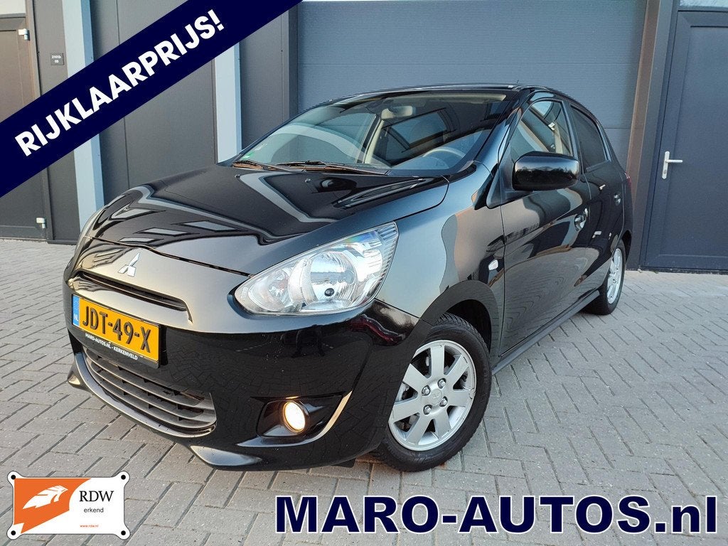 Mitsubishi Space Star 1.2 Intense+ | Boekjes | 81 pk | 68dkm, Voorwielaandrijving, Euro 5, Stof, Gebruikt