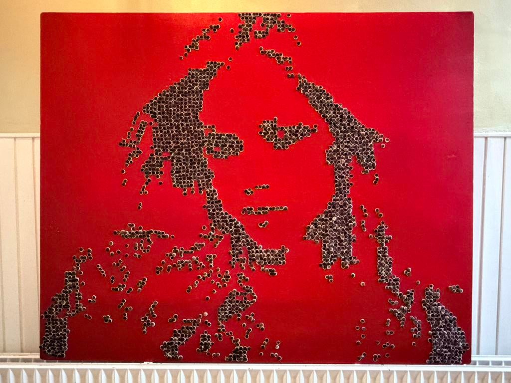 Canvas ‘girl dancing’, Antiek en Kunst, Ophalen