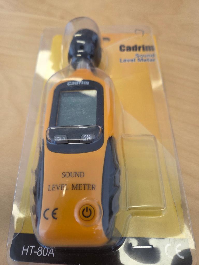 Db sound level meter Cadrim, Ophalen, Nieuw, Geluid