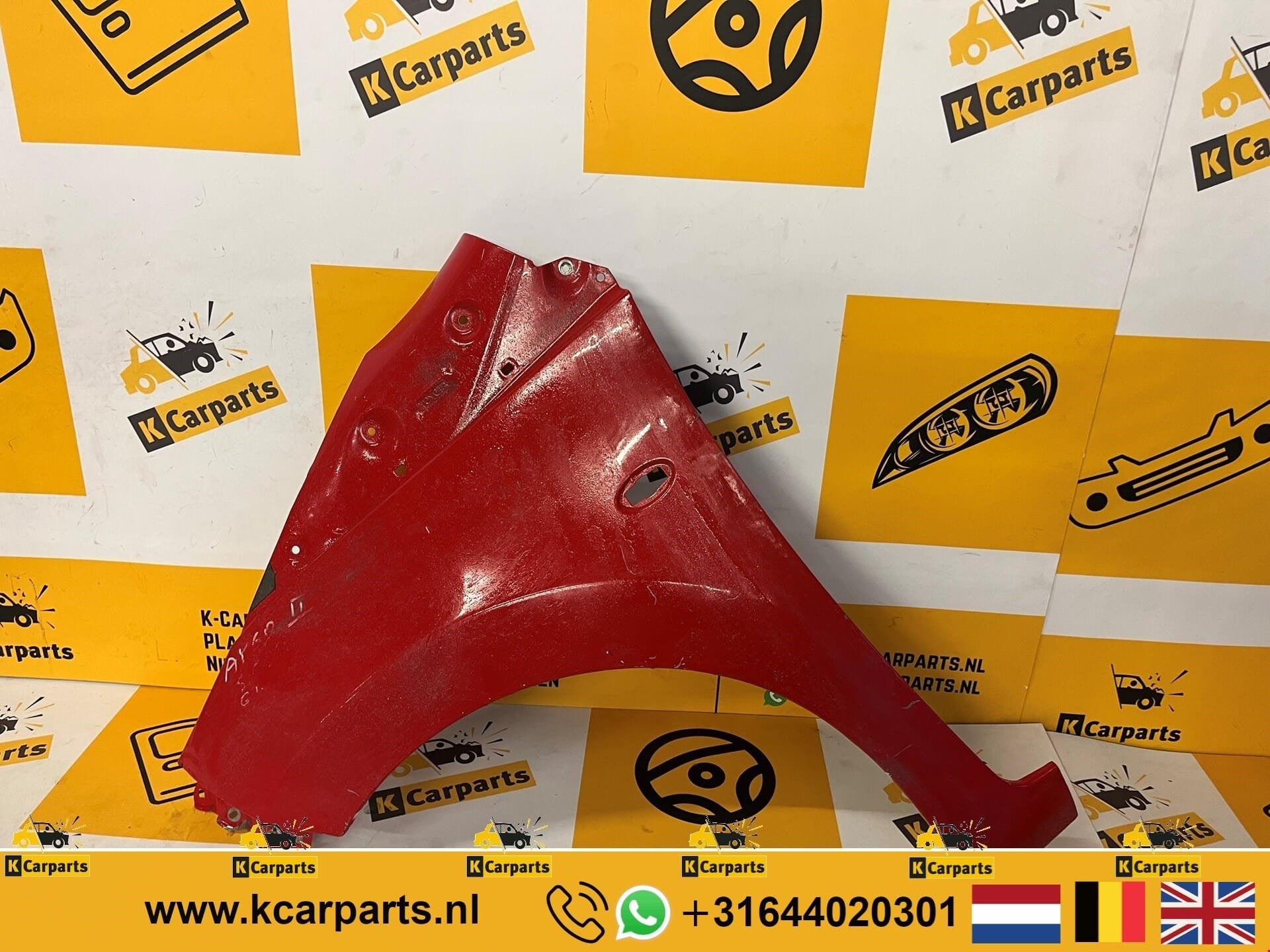 Spatbord Toyota Aygo 2014-202 Links voor Origineel Zijscherm, Info@fabrikant.eu, Fabrikantstraat 1
1000 AA  Amsterdam, NL, Voor