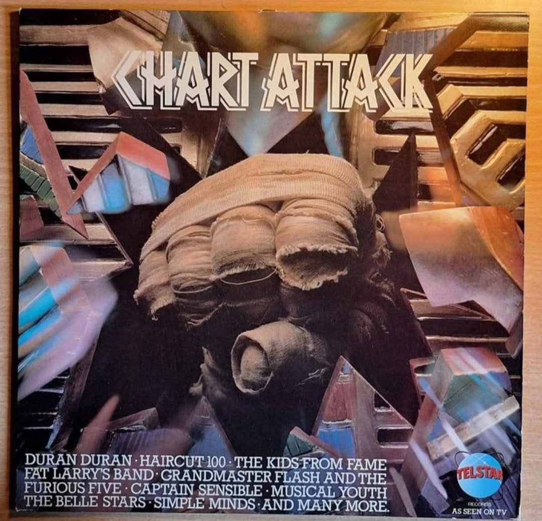 LP Vinyl "Chart Attack" - Diverse artiesten (Telstar Records, LP, Pop, Ophalen of Verzenden, Zo goed als nieuw
