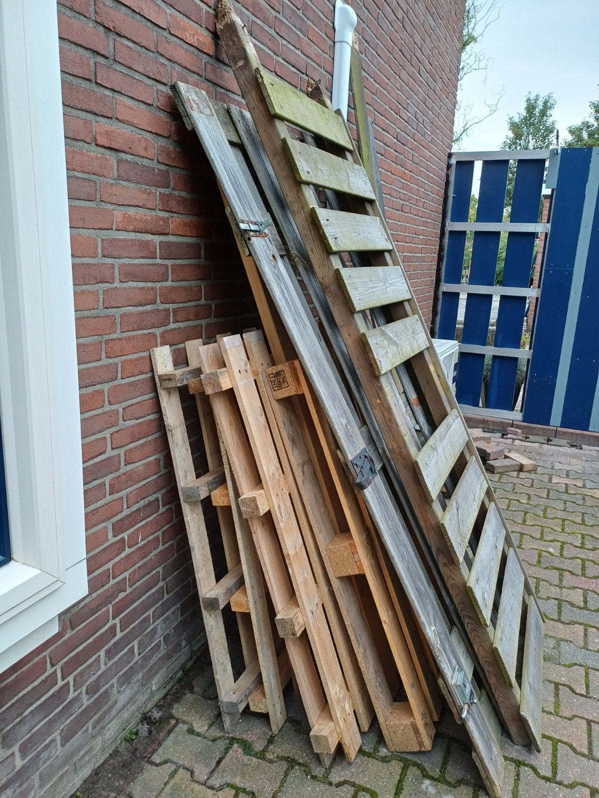 Gratis Hout, Ophalen, Minder dan 25 mm, Pallet, Minder dan 200 cm