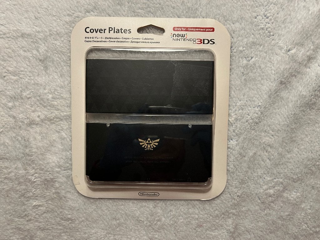 New 3DS Hyrule Cover Plates, Ophalen of Verzenden, Zo goed als nieuw