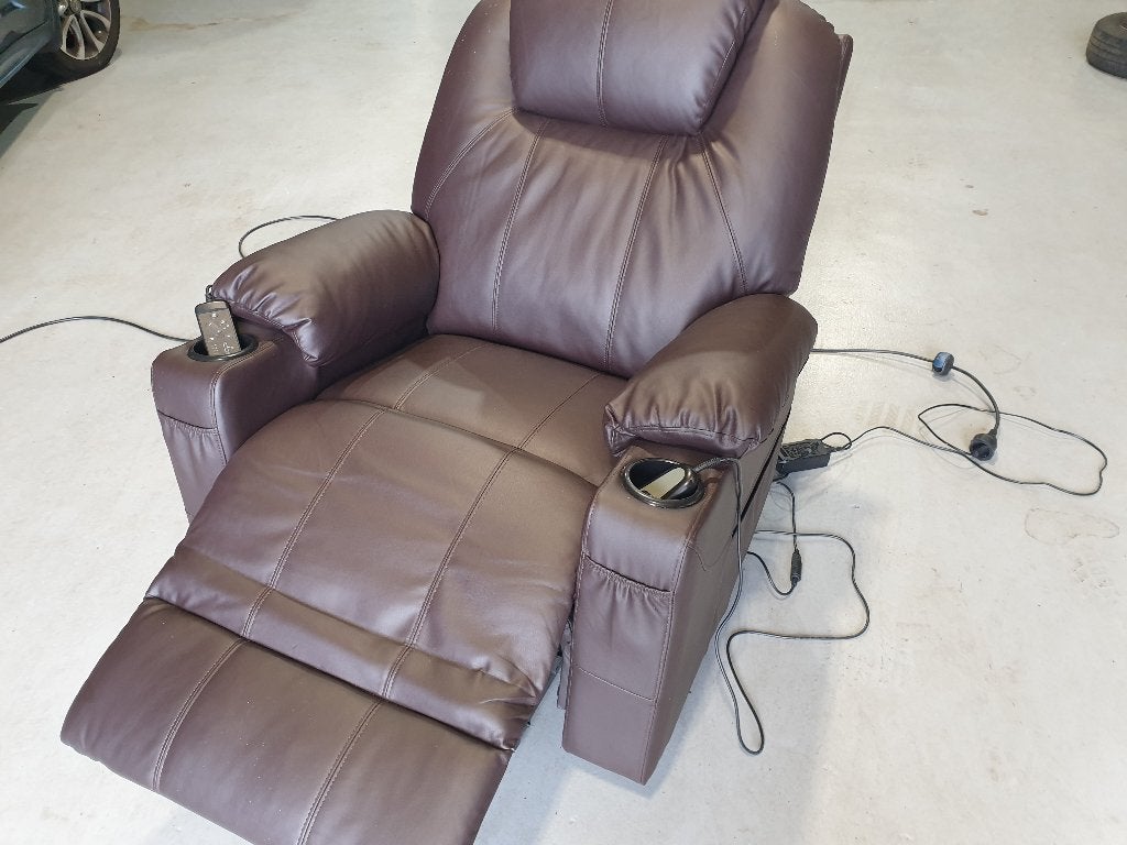 Elektrische Massagestoel–  Massage en Verwarming, Ophalen, Zo goed als nieuw, Massagestoel of Kussen