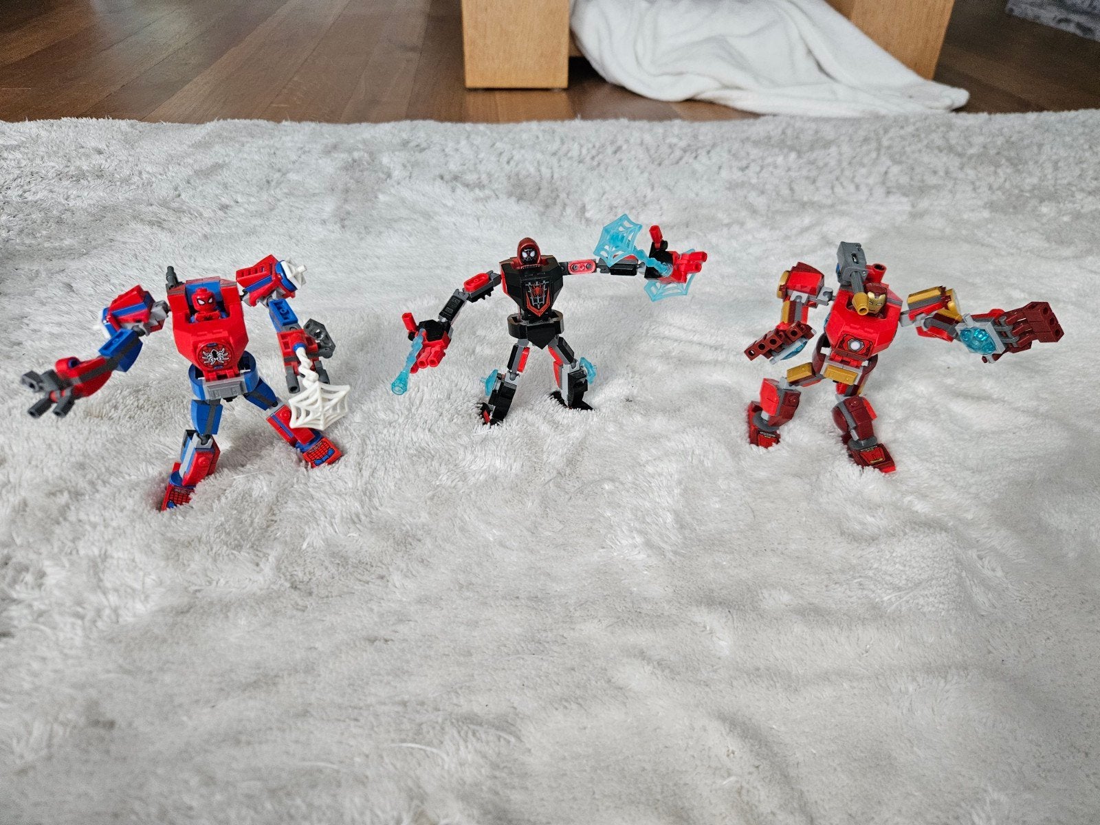Lego MARVEL 3 mechs Iron man, Spiderman, Miles Morales
76140, Ophalen of Verzenden, Zo goed als nieuw, Lego, Marvel