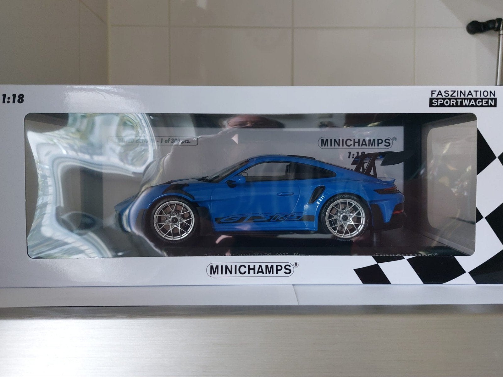 Porsche GT3 RS 992 (Nieuw), Hobby en Vrije tijd, Modelauto's | 1:18, Ophalen of Verzenden, Nieuw