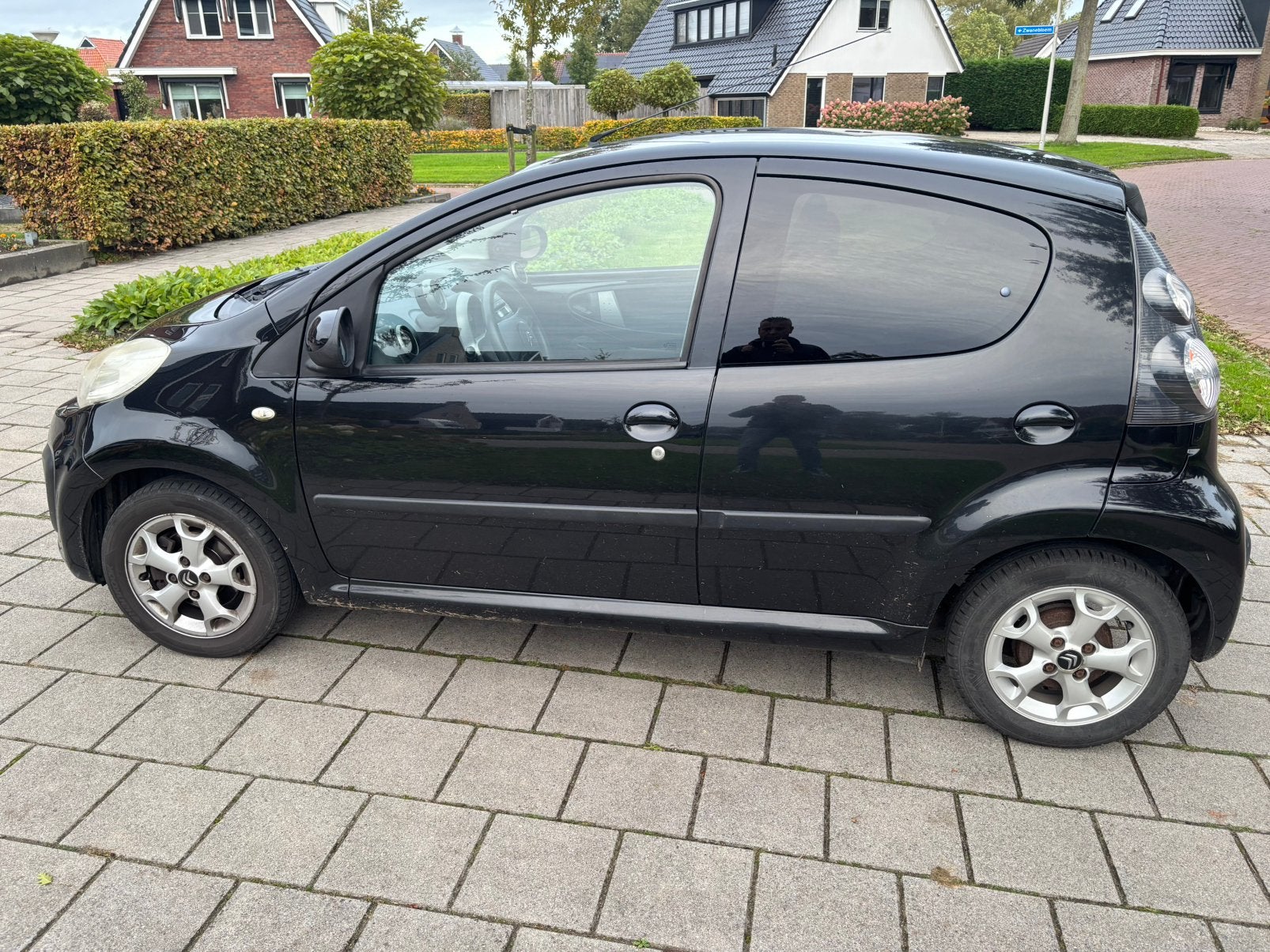 Citroën C1 1.0i 68PK 5D 2012 Zwart, Ophalen of Verzenden