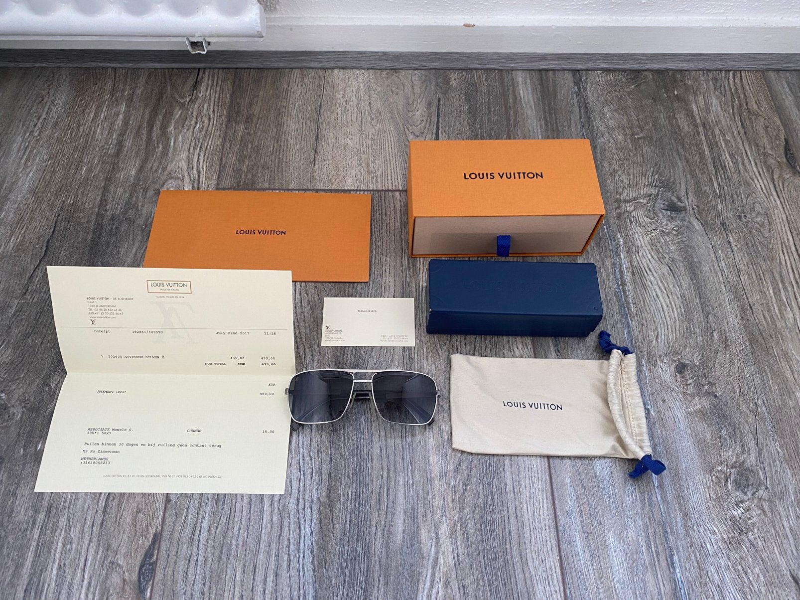 Louis Vuitton Attitude Silver, Overige merken, Zonnebril, Overige kleuren, Verzenden