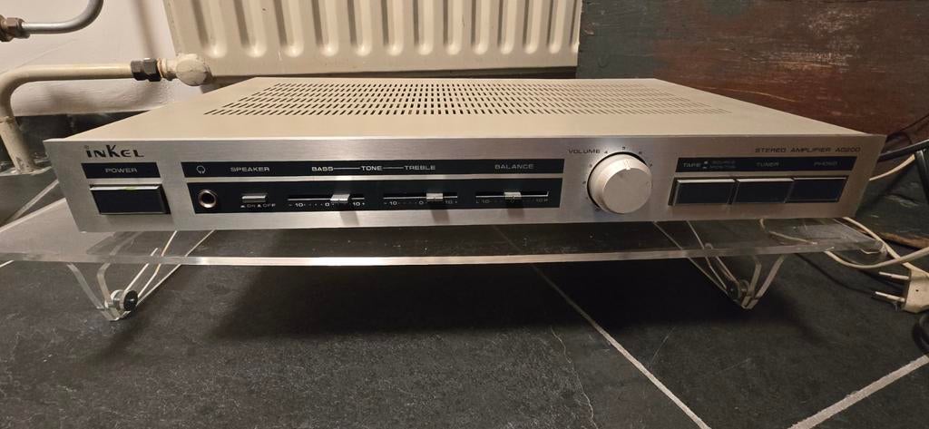 Inkel MA-410 versterker - werkt prima!, Ophalen, Gebruikt