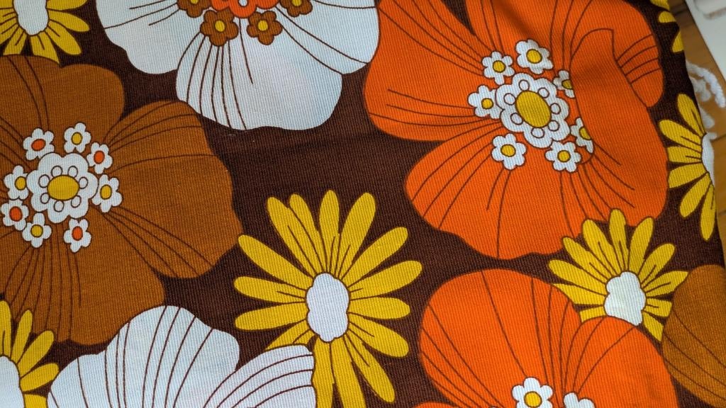 Vintage Franse kussens + tafelkleed jaren 70 bloemen franje, Ophalen of Verzenden, Vierkant