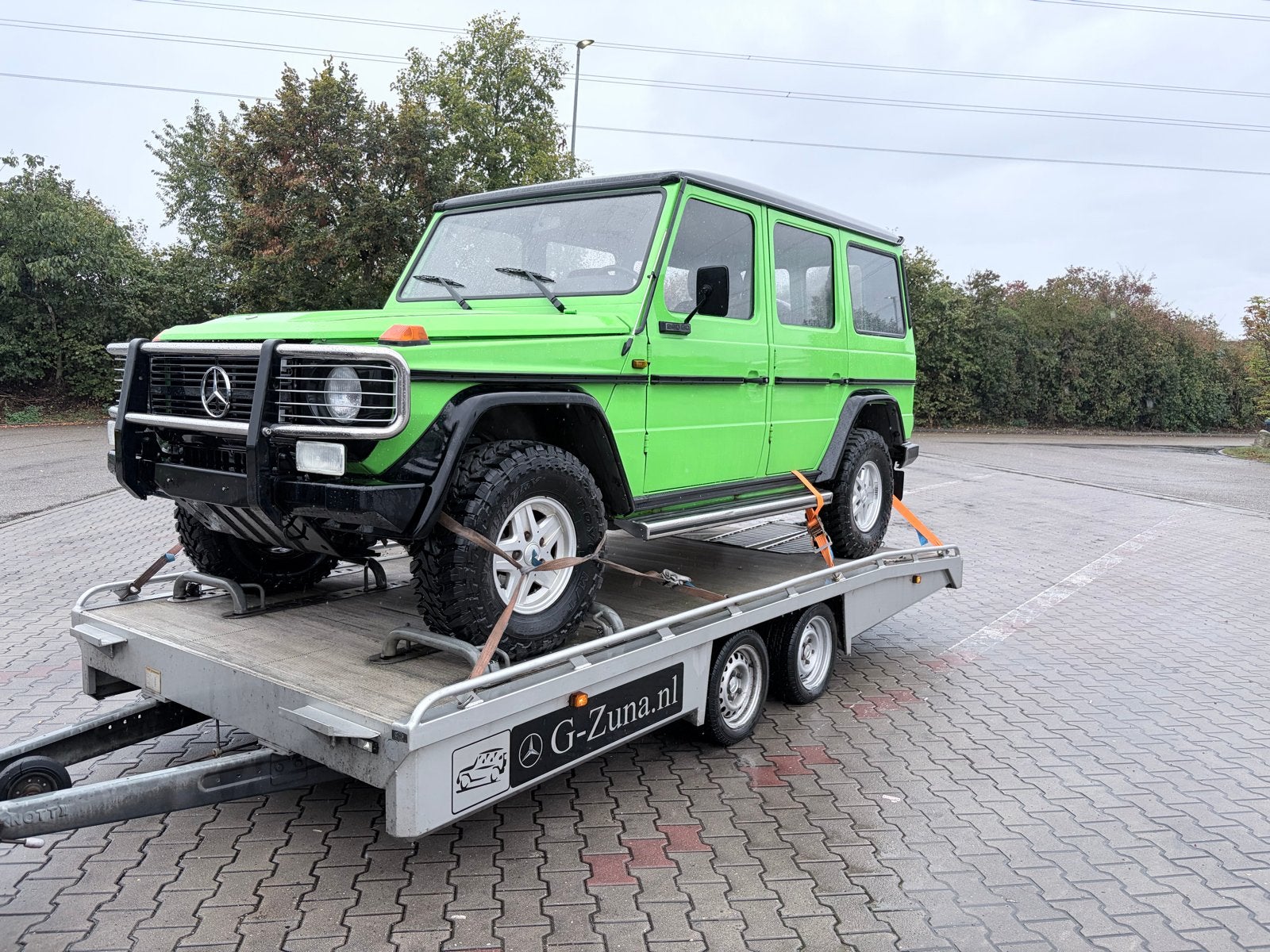 G-Klasse “Crazy Color” W460 BELASTINGVRIJ Vleugeldeuren, Stof, G-Klasse, Vierwielaandrijving, SUV of Terreinwagen