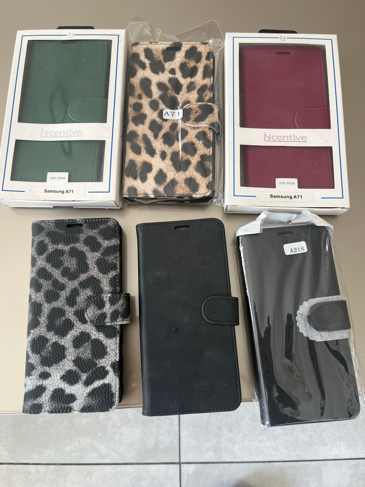 Nieuwe Samsung telefoonhoesjes (A21S, A71), Ophalen of Verzenden, Nieuw, Overige modellen, Hoesje of Tasje