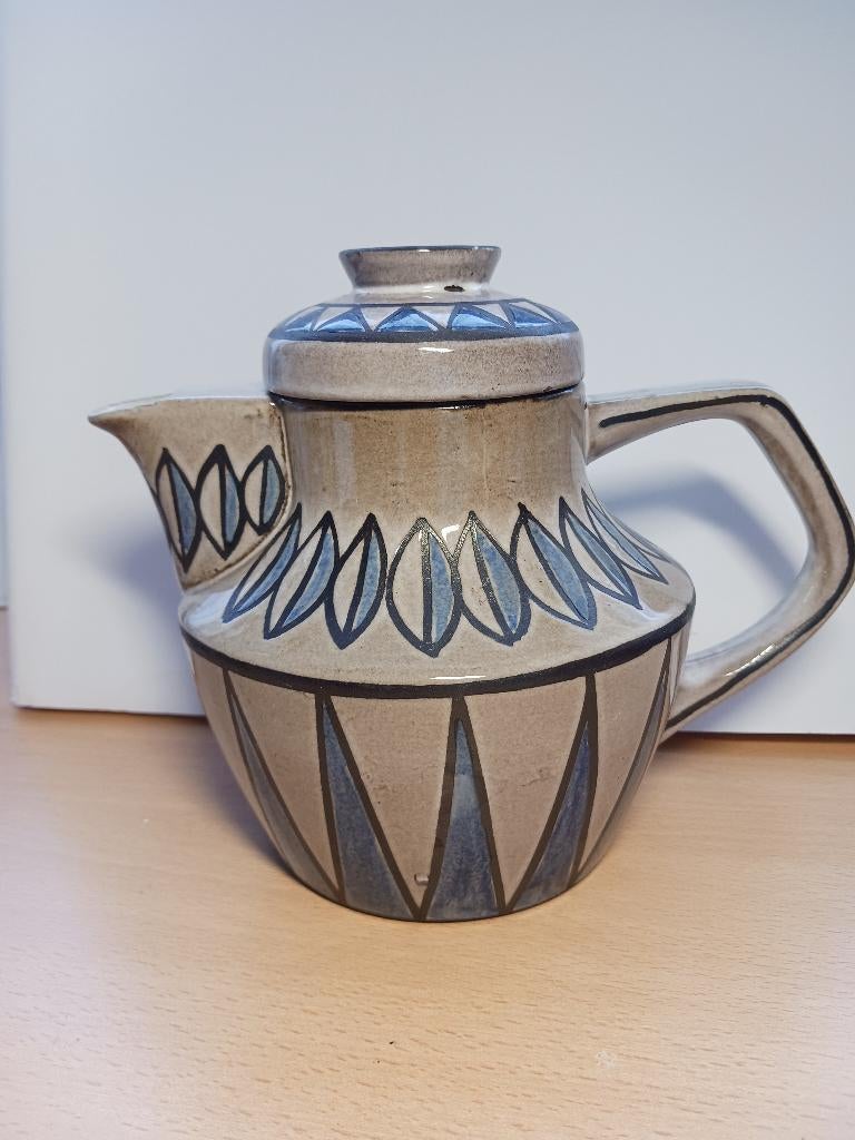CERAMANO Thee servies West Duitsland 713 Keramiek jaren 70, Antiek en Kunst, Antiek | Servies compleet, Ophalen of Verzenden