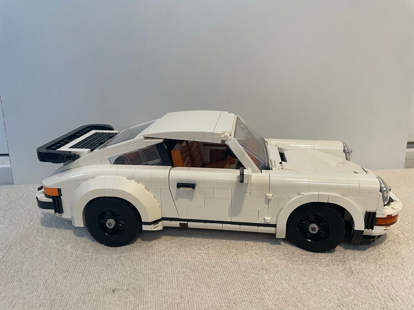 Lego Porsche 911 Turbo - Wit, Ophalen of Verzenden, Zo goed als nieuw, Overige merken