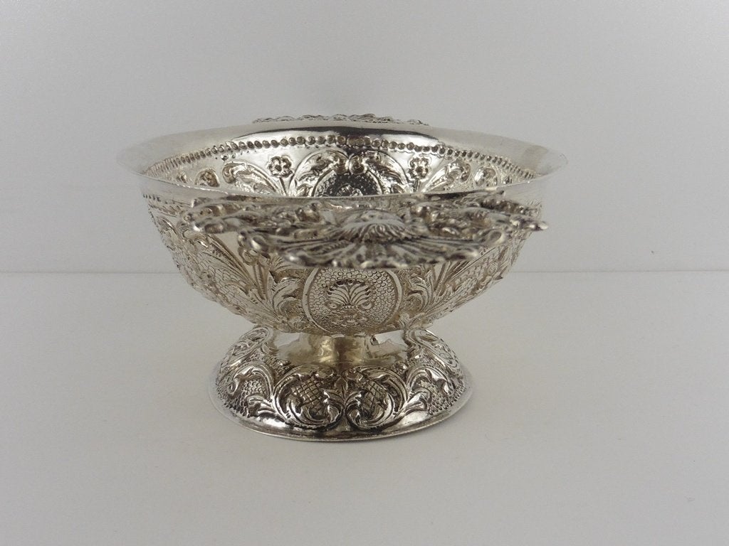Zilveren brandewijnkom                                   Z26, Ophalen of Verzenden, Zilver