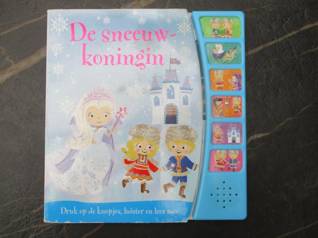 De Sneeuwkoningin - kartonnen boek met geluid, Boeken, Gelezen, Fictie algemeen, Jongen of Meisje, Rebo Productions