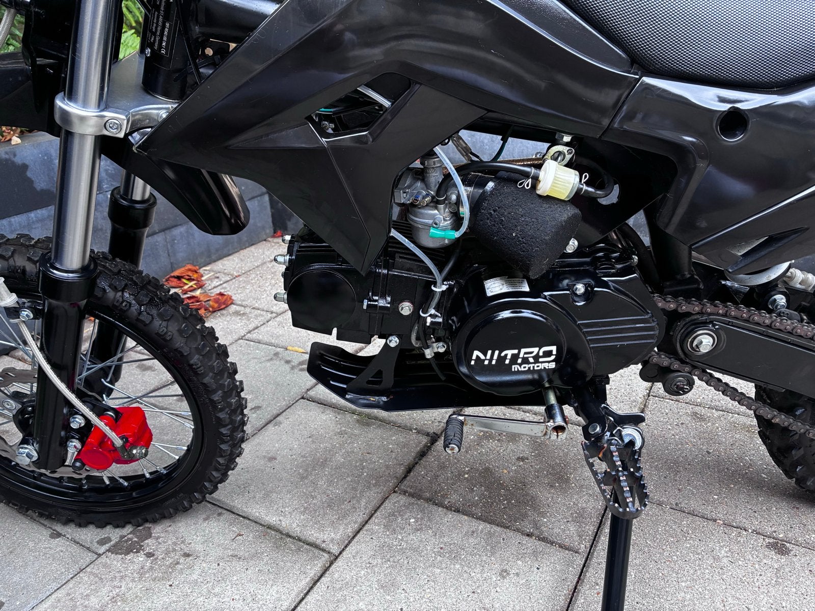 Nitro Motors 110cc Semi-Automaat Pitbike, Fietsen en Brommers, Ophalen of Verzenden, Zo goed als nieuw, Pitbike