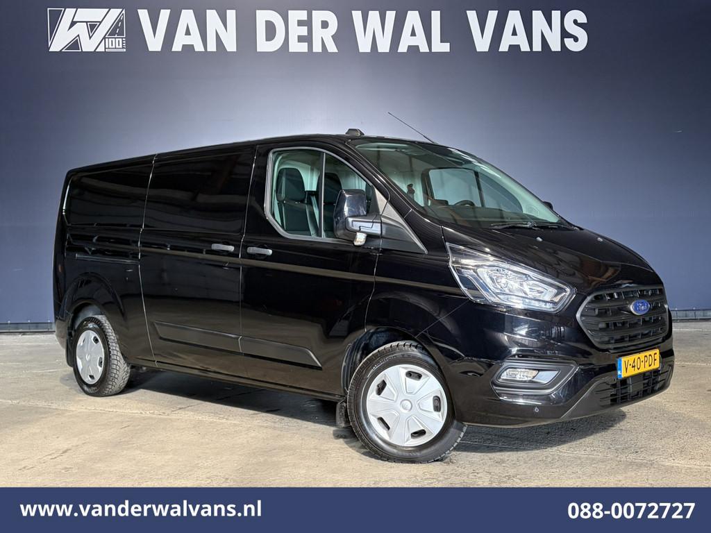 Ford Transit Custom 2.0 TDCI 131pk L2H1 Euro6 Airco | Camera, Auto's, Bestelauto's, Voorwielaandrijving, 15 km/l, 4 cilinders