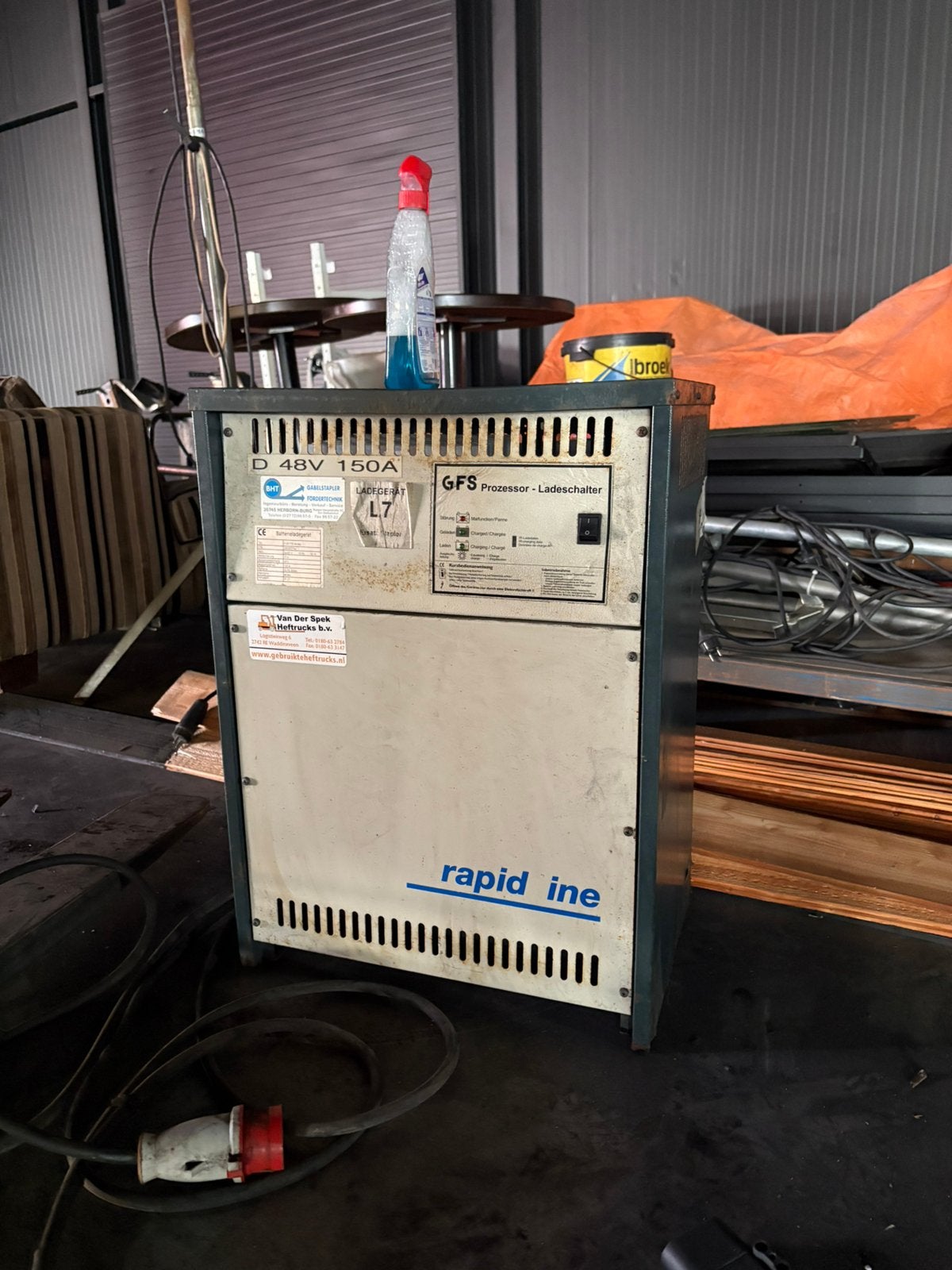Hetruck lader, Ophalen of Verzenden, Zo goed als nieuw, Inbouw, 85 tot 90 cm