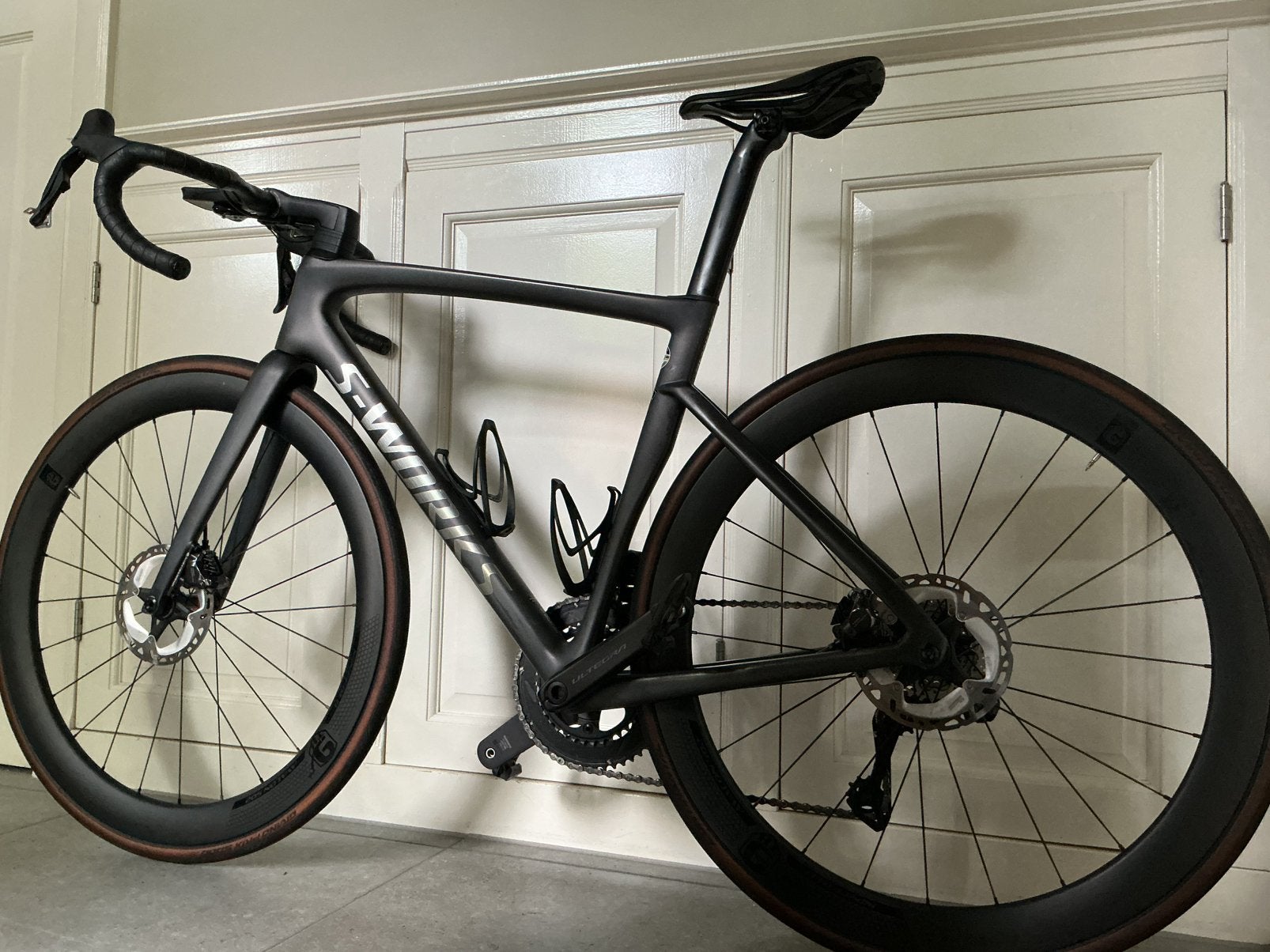 S-Works Tarmac SL7, mt.54, Ultegra Di2 12-sp., DT 240 naven, Fietsen en Brommers, Fietsen | Racefietsen, Carbon, Zo goed als nieuw