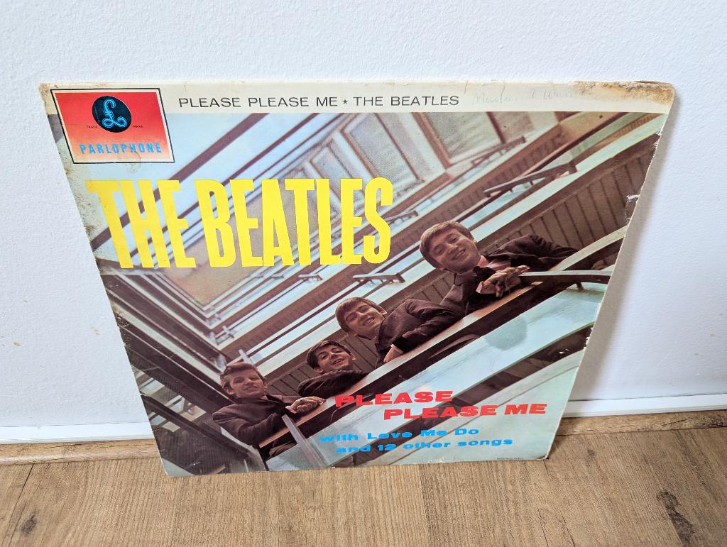 The Beatles ‎– Please Please Me vinyl LP, Cd's en Dvd's, Vinyl | Rock, Ophalen of Verzenden, Gebruikt, 12 inch, Poprock