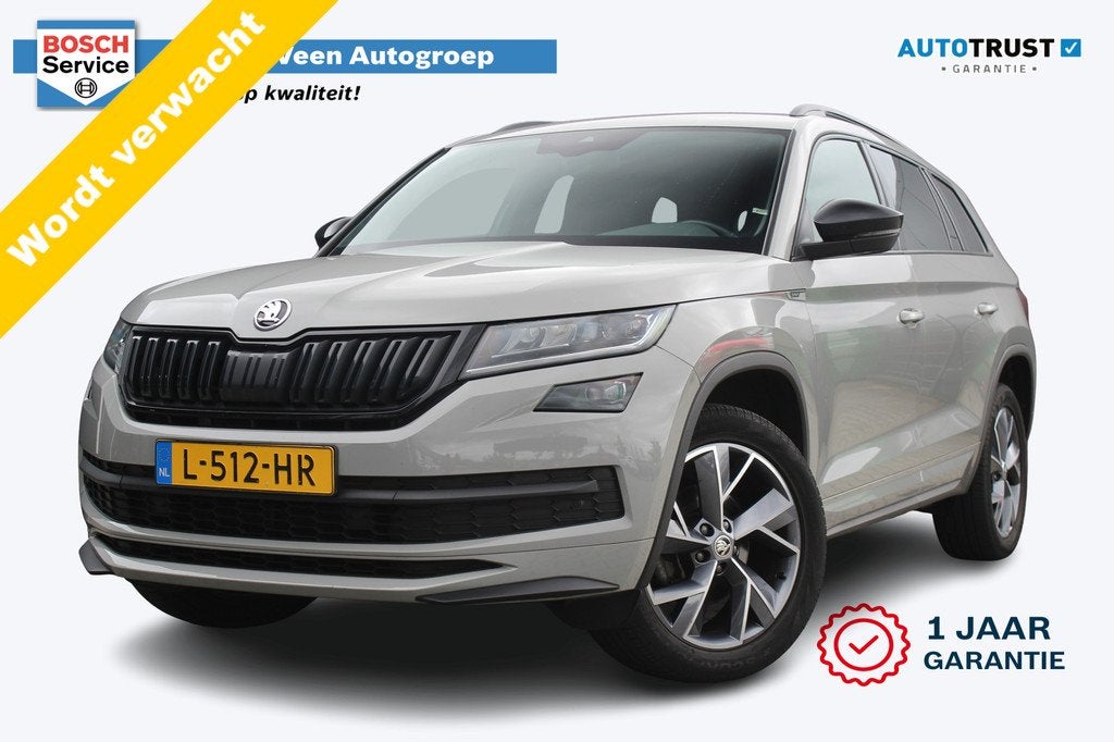 Skoda Kodiaq 1.5 TSI Sportline Business | Incl. 12 maanden g, Auto's, Skoda, Voorwielaandrijving, 12 maanden, 4 cilinders, Origineel Nederlands