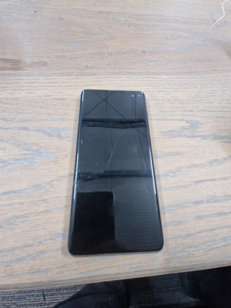 Samsung Galaxy S10 - Gebarsten scherm en achterkant, Telecommunicatie, Mobiele telefoons | Samsung, Gebruikt, Zwart, Ophalen of Verzenden
